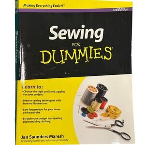 Sewing for Dummies book - learn to sew!